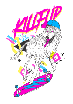 kickflip wolf