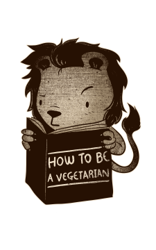 lion book how to be vegetarian